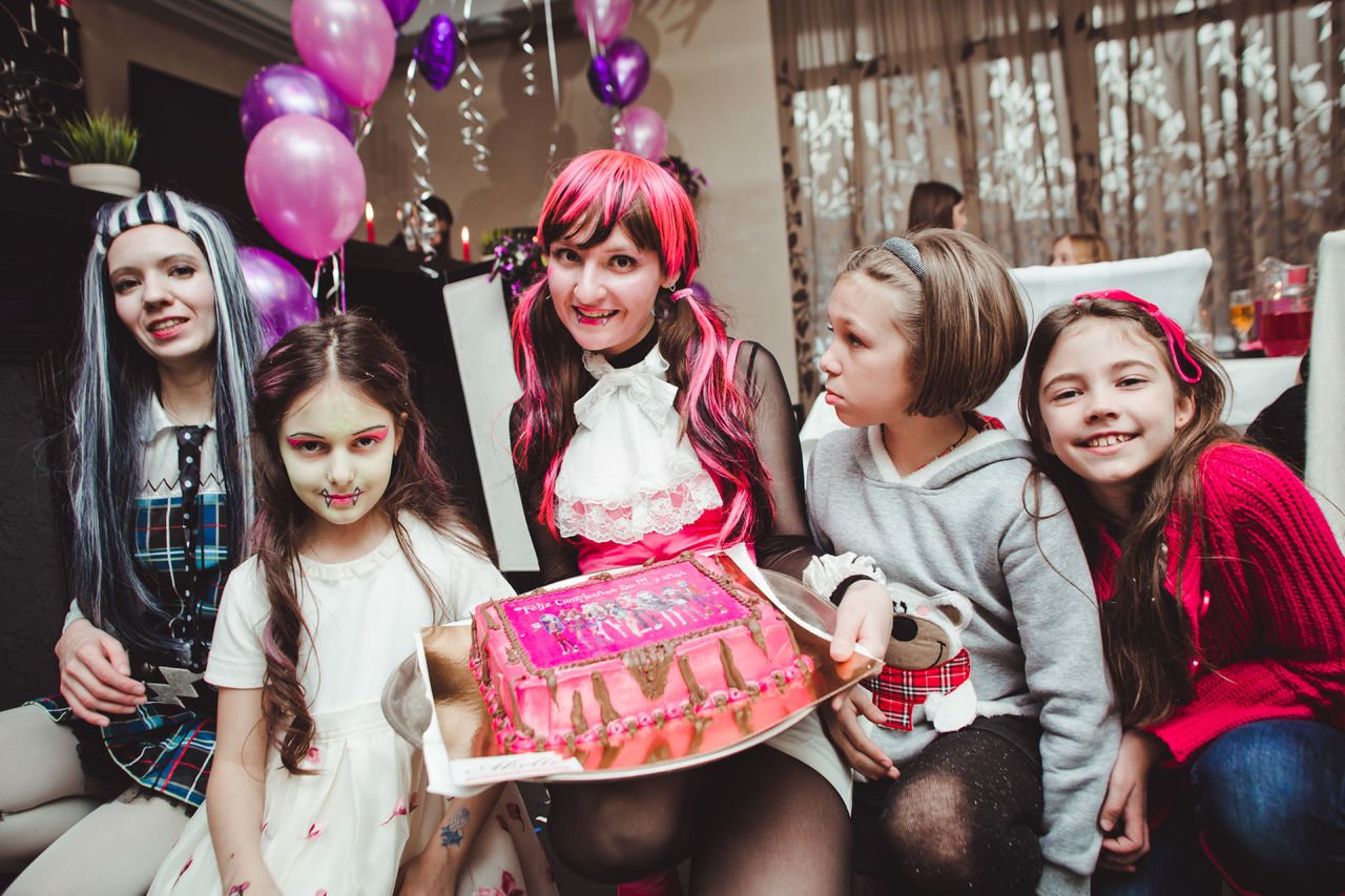вечеринка для девочек на день рождения