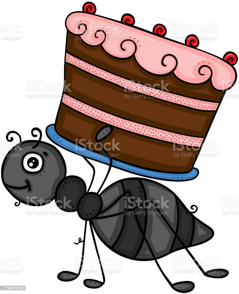 Шоколадный муравей на торт