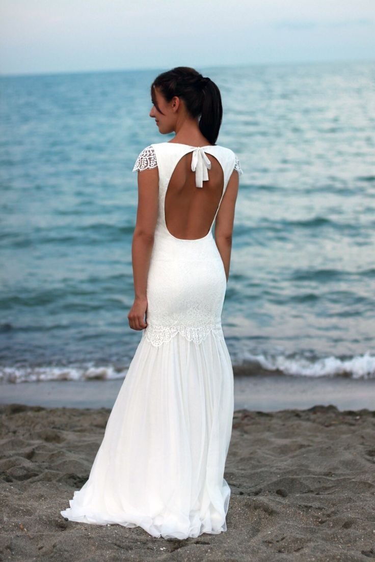 Свадебное платье для свадьбы на море