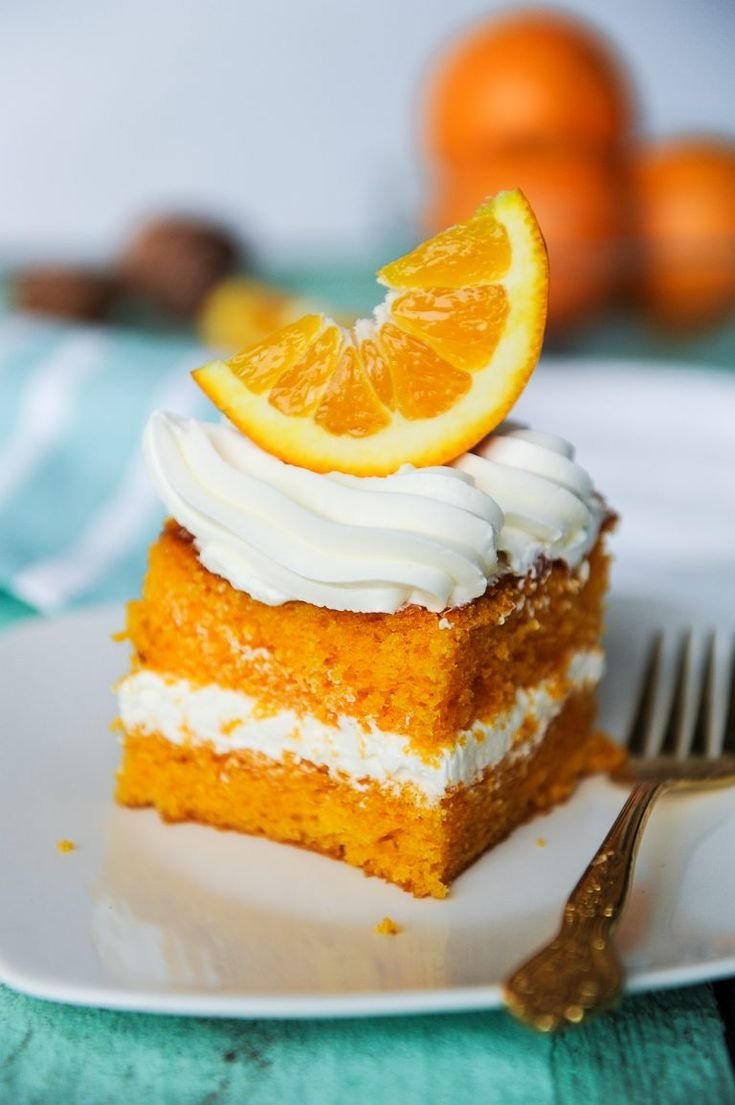 Апельсиновый крем для бисквитного торта
