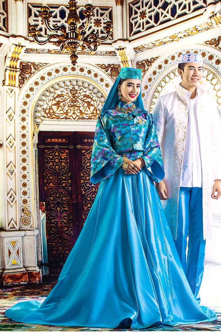 Мусульманская одежда на свадьбу