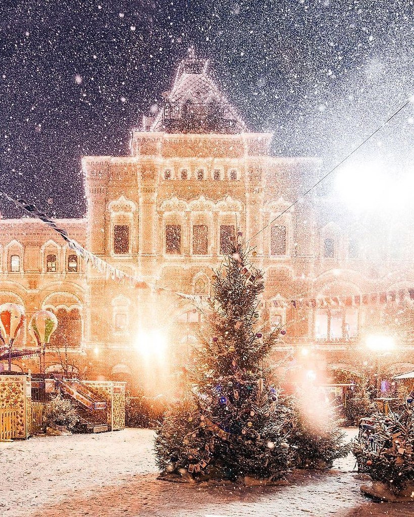 Айдахо зимой Рождество