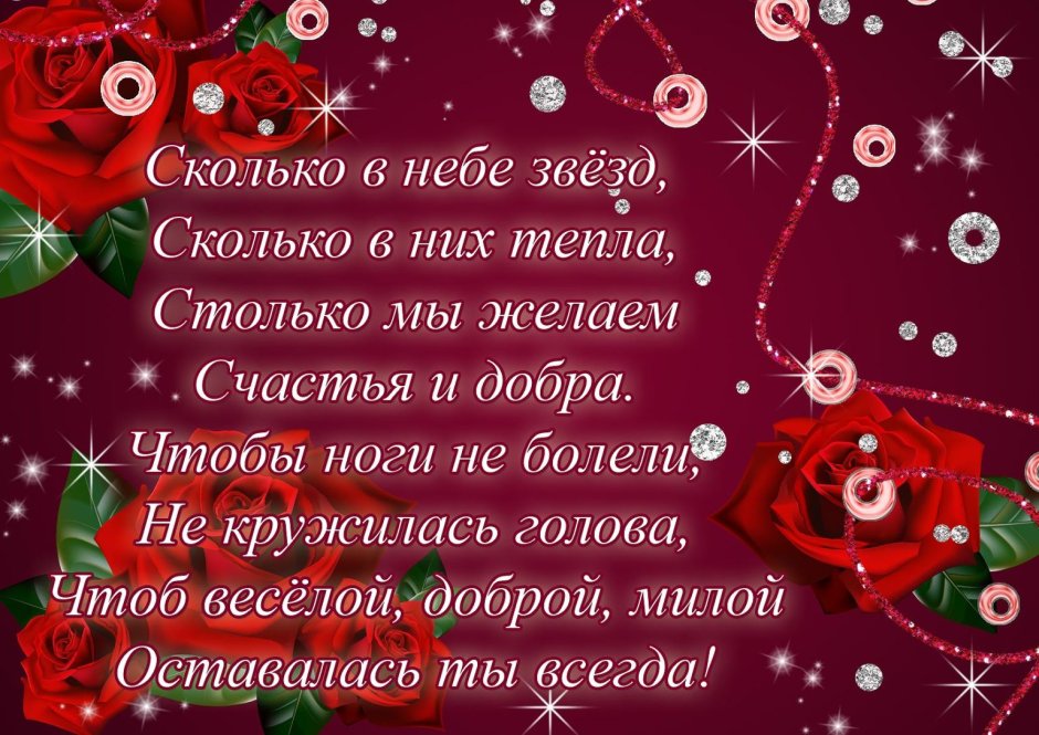 Поздравляю с днём рождения