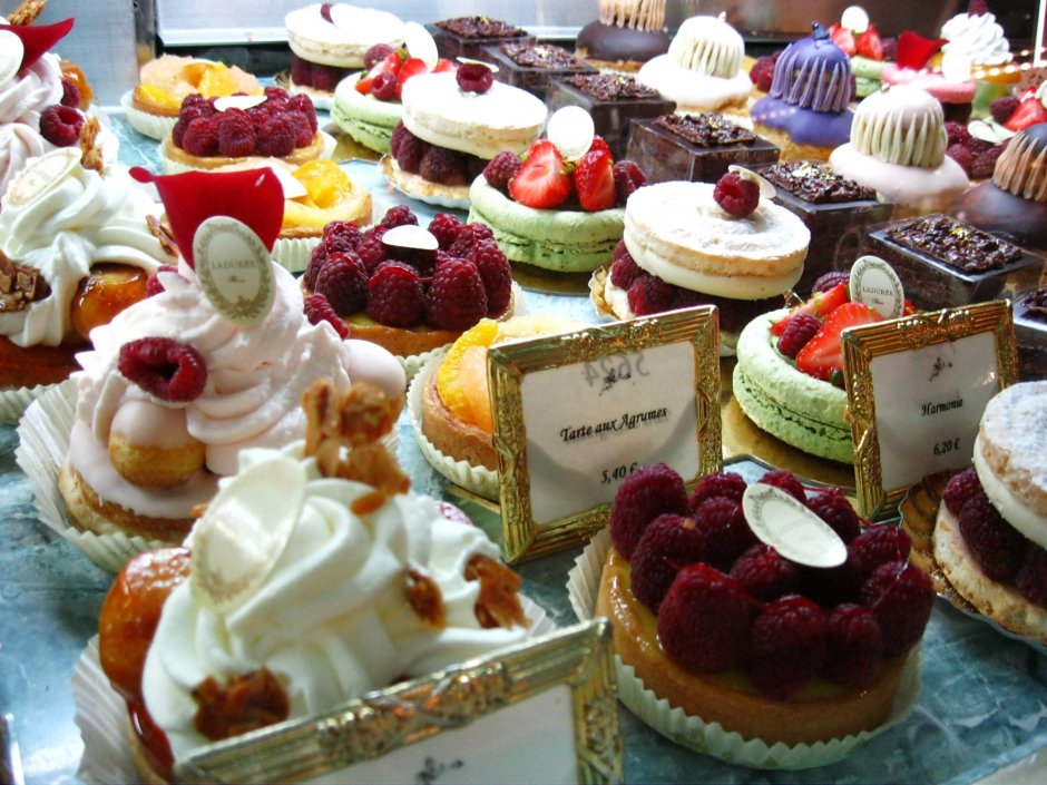 Laduree Париж десерт