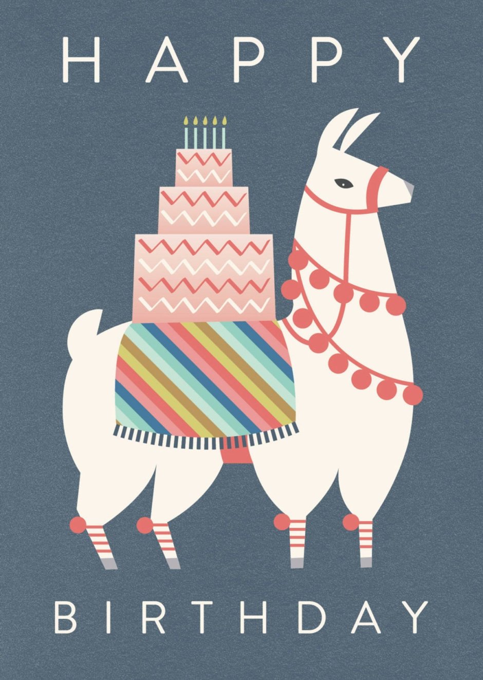 Happy Birthday стильные открытки