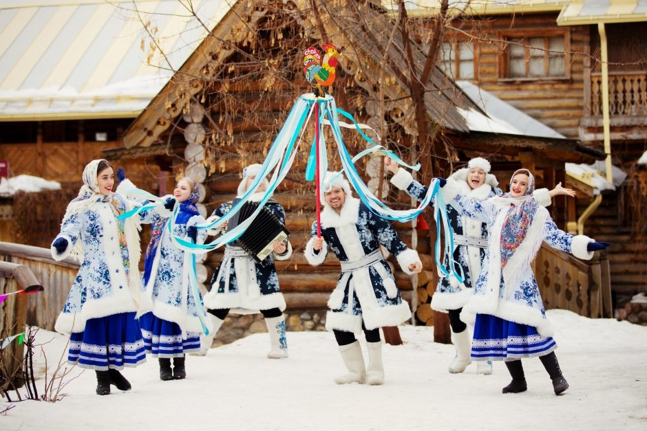 Народные гуляния на новый год