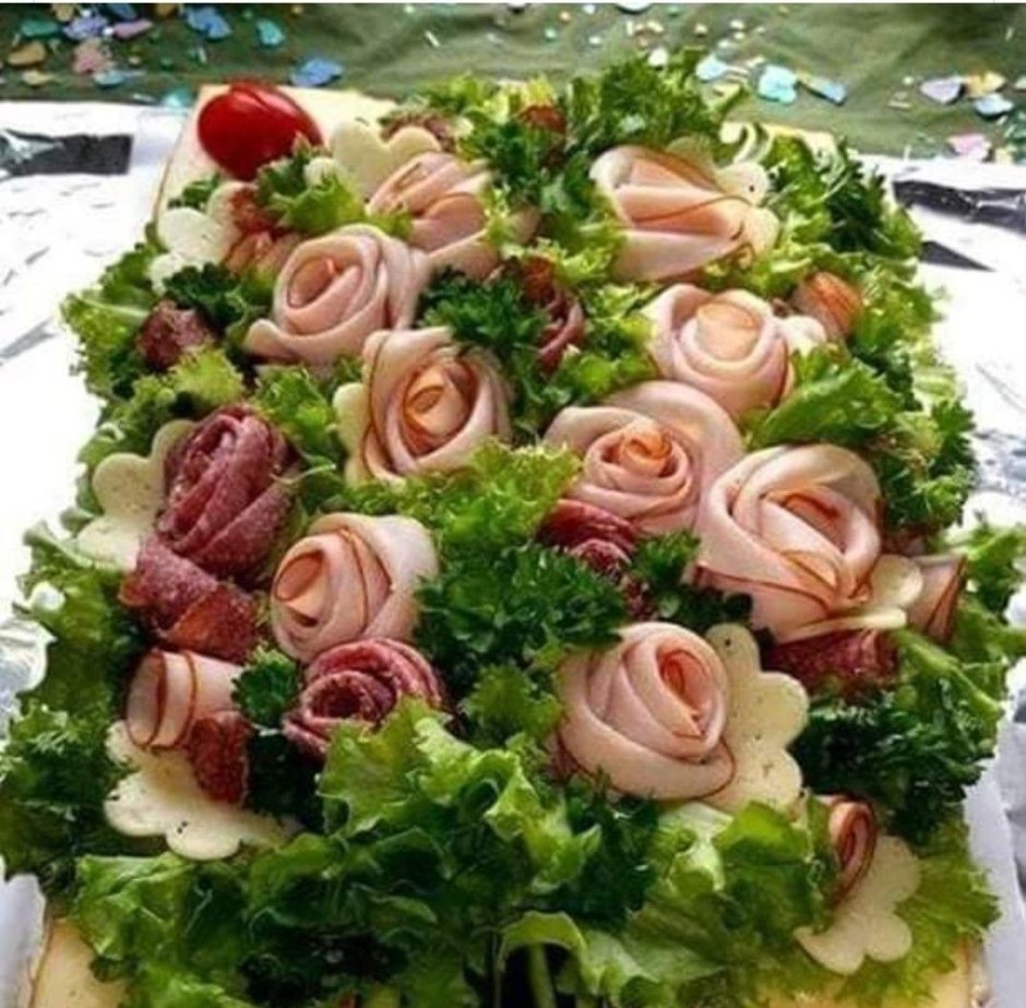 Украшение блюд