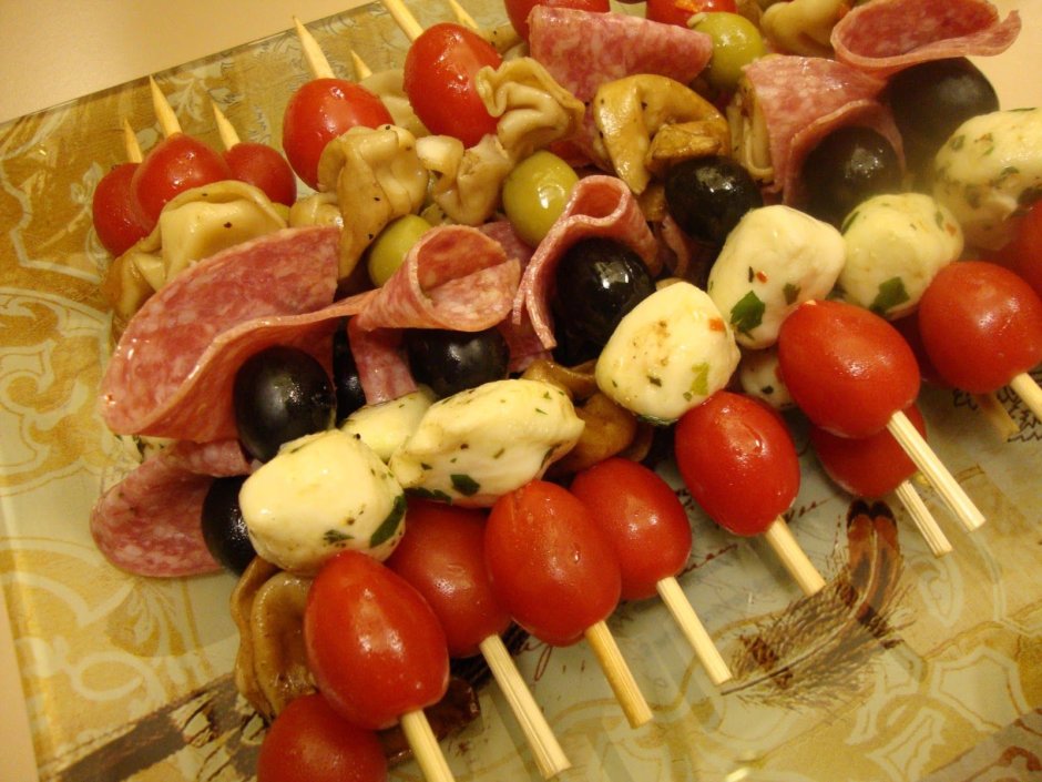 Вкусные закуски к шашлыку
