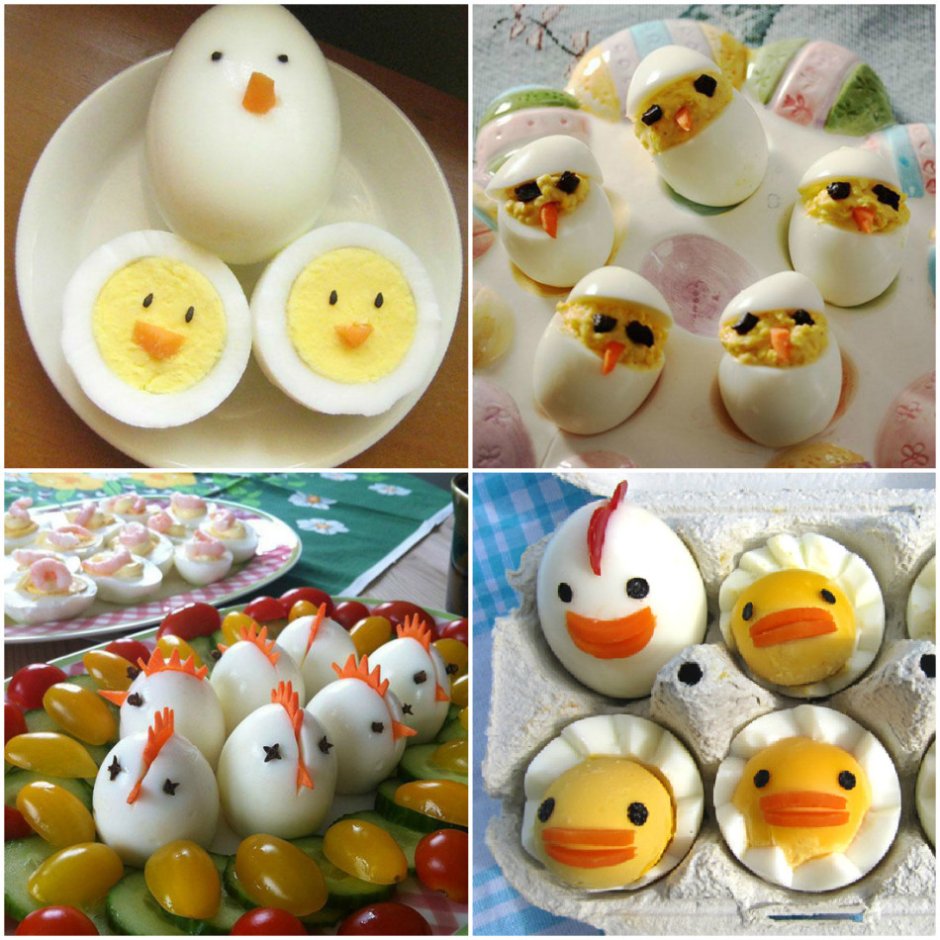 Украшения из яиц