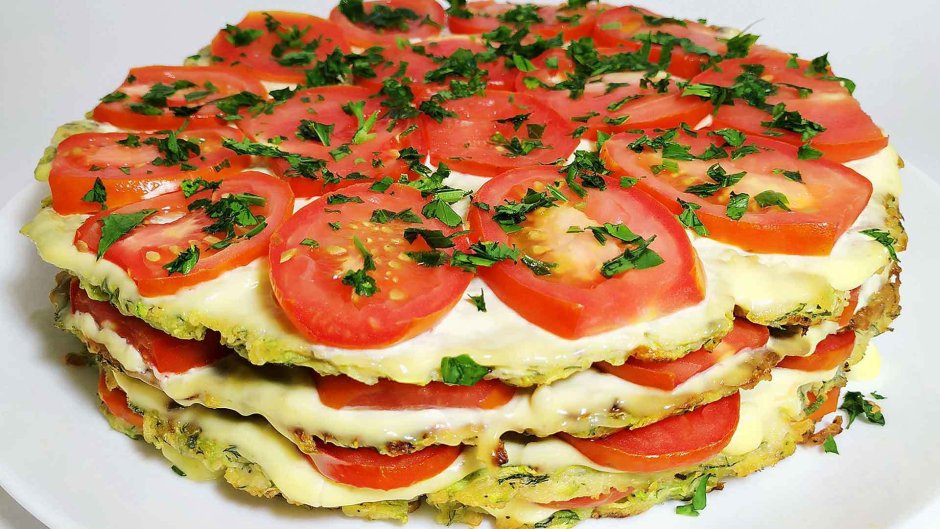 Кабачковый торт