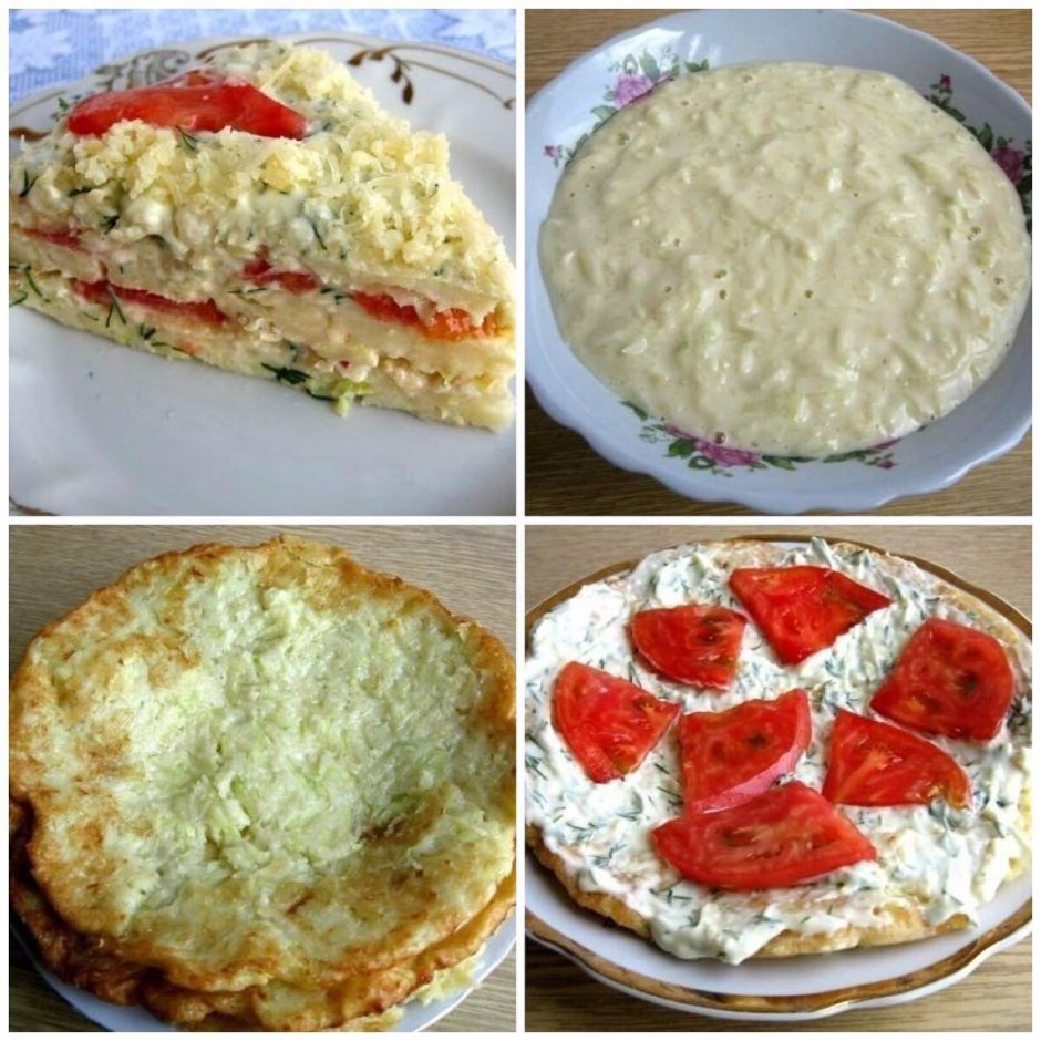 Торт из кабачков