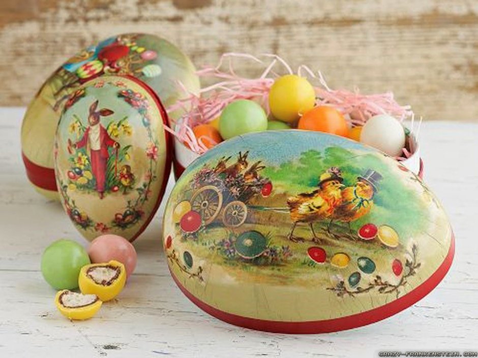 Пасхальный декупаж