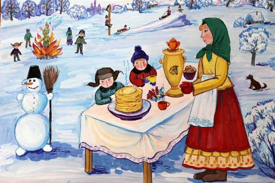 Масленица. Блины