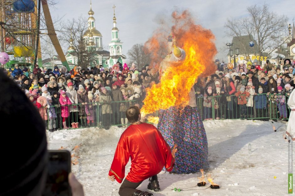 Масленица паттерн