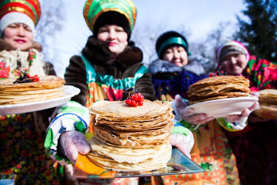 Народные масленичные гуляния