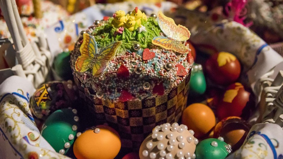 Юлия Высоцкая кулич Пасхальный