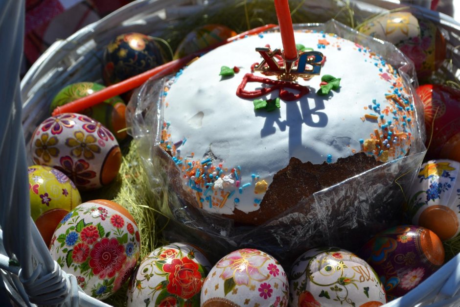 Пасха кулич яйца Церковь