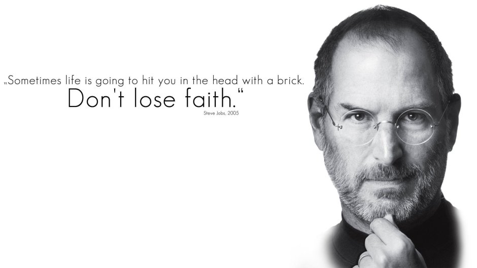 Стив Джобс Постер think different