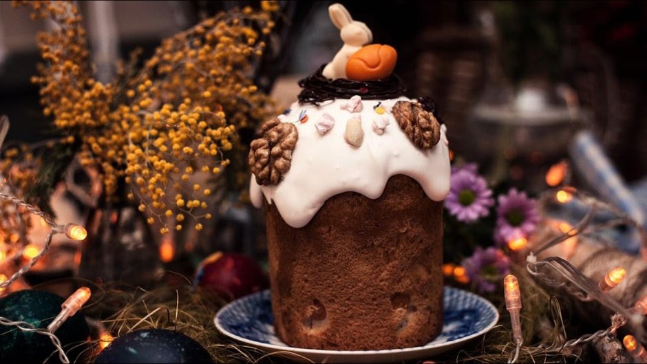 Католический Пасхальный кулич
