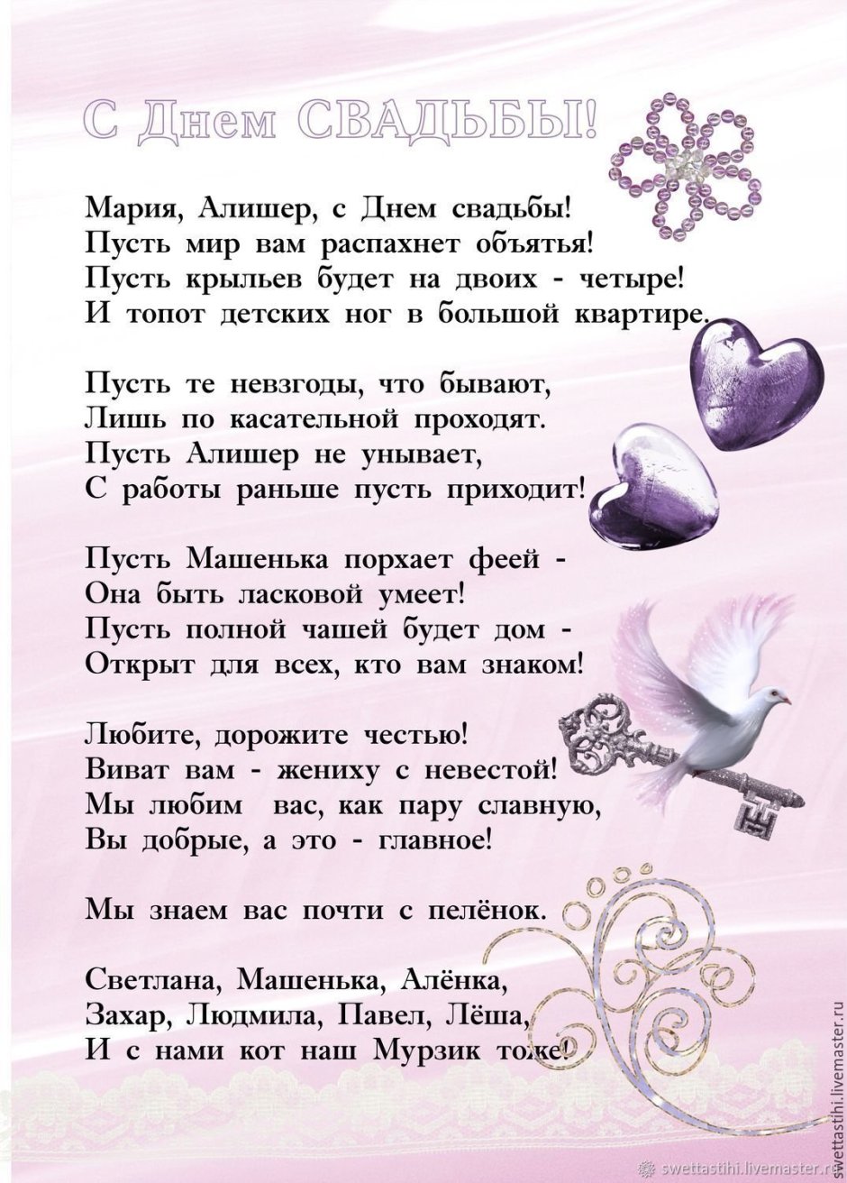 Христианские пожелания с годовщиной свадьбы