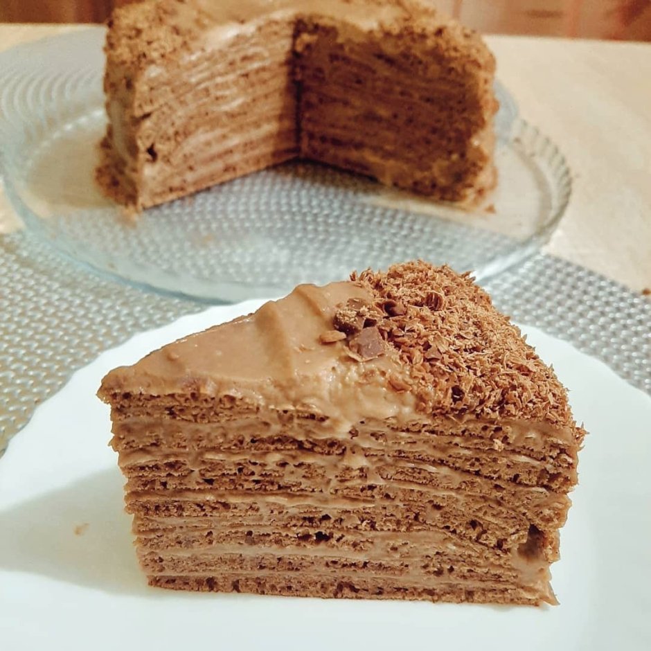Коржи для торта на сковороде
