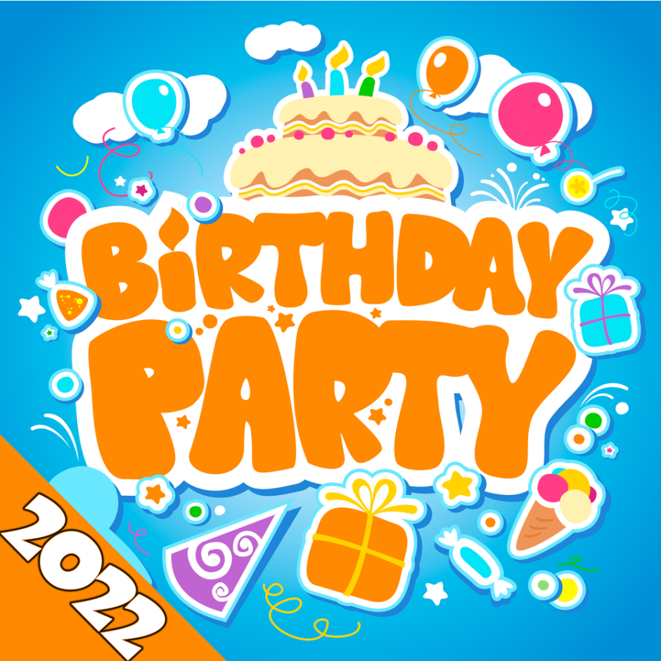 My Birthday Party надпись