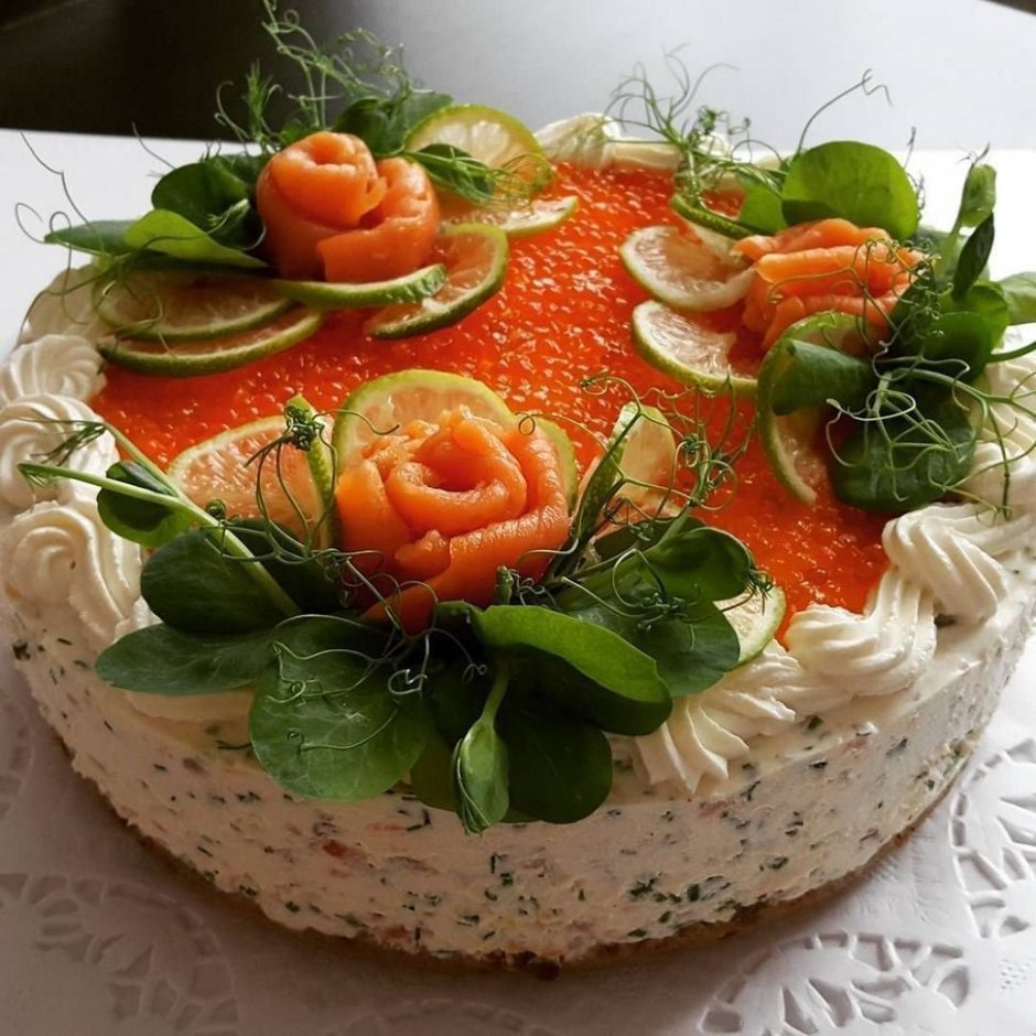 Закуски с креветками