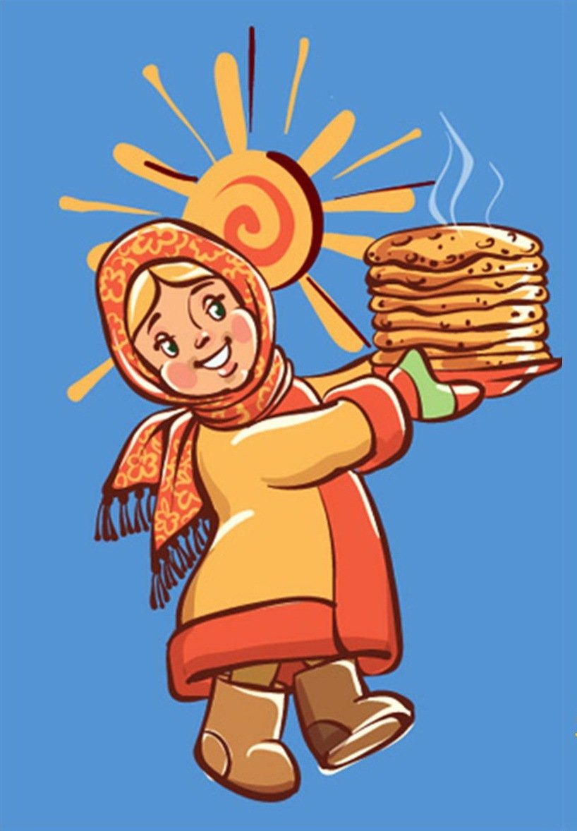Масленица на прозрачном фоне