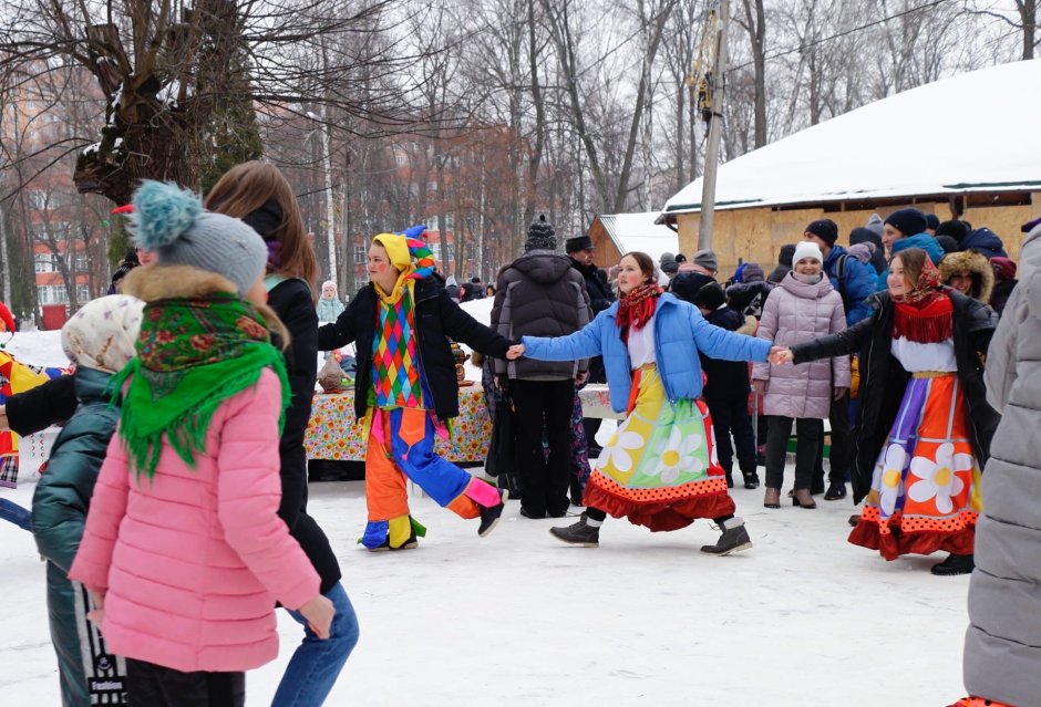 Масленица парк Степанова
