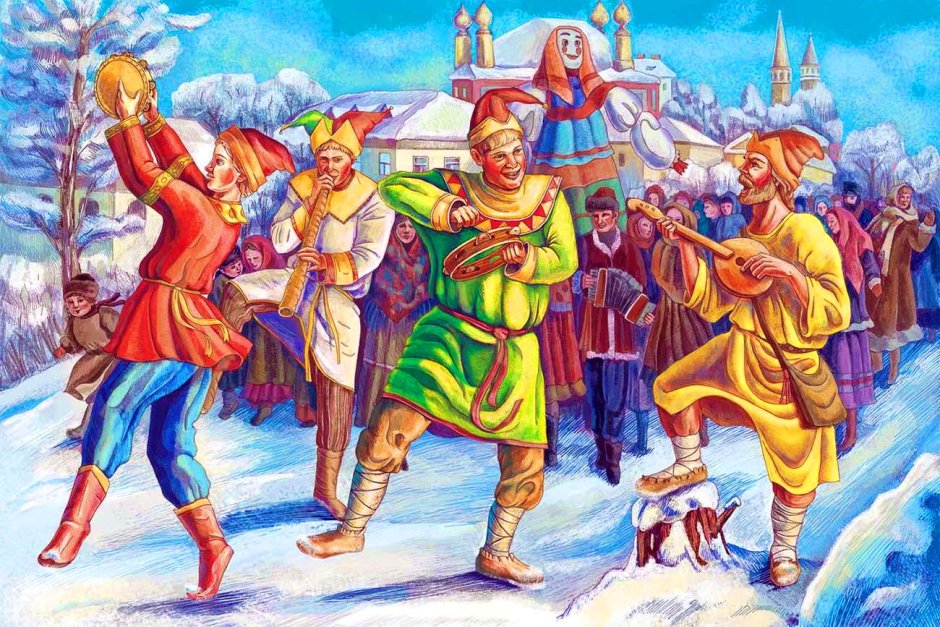 Масленица для дошкольников