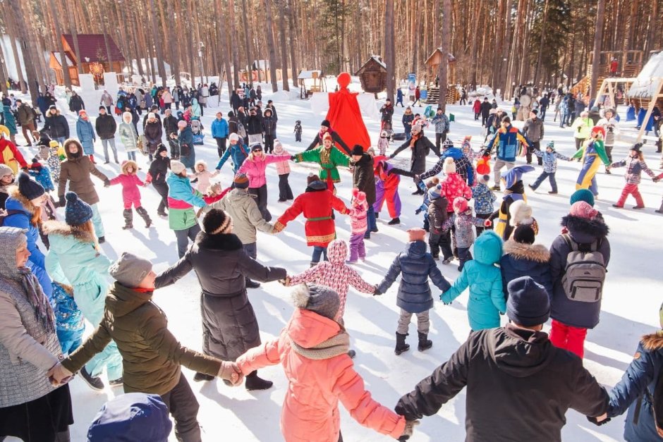 Широкая Масленица для детей