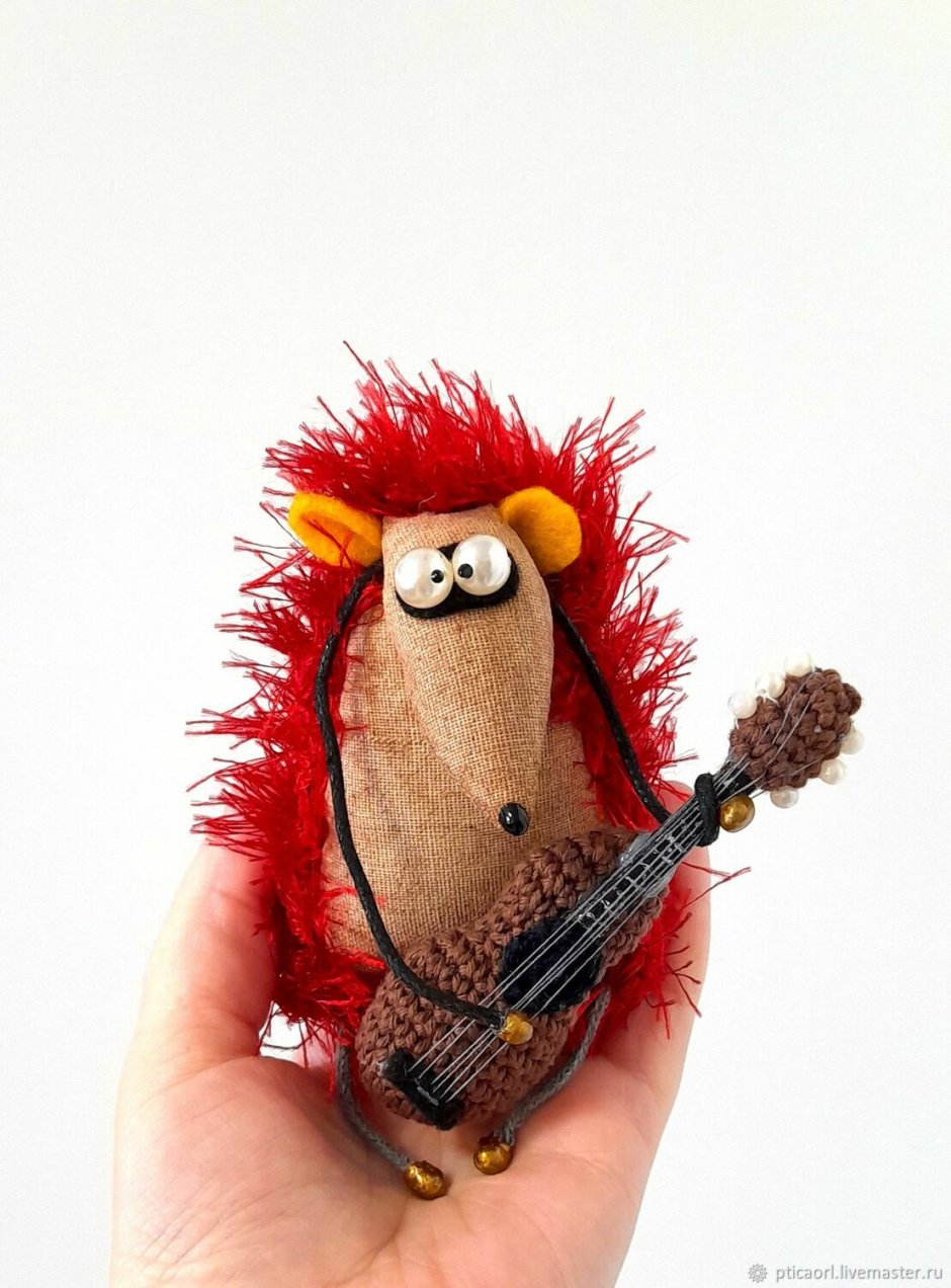 Ежик сенсорная игрушка