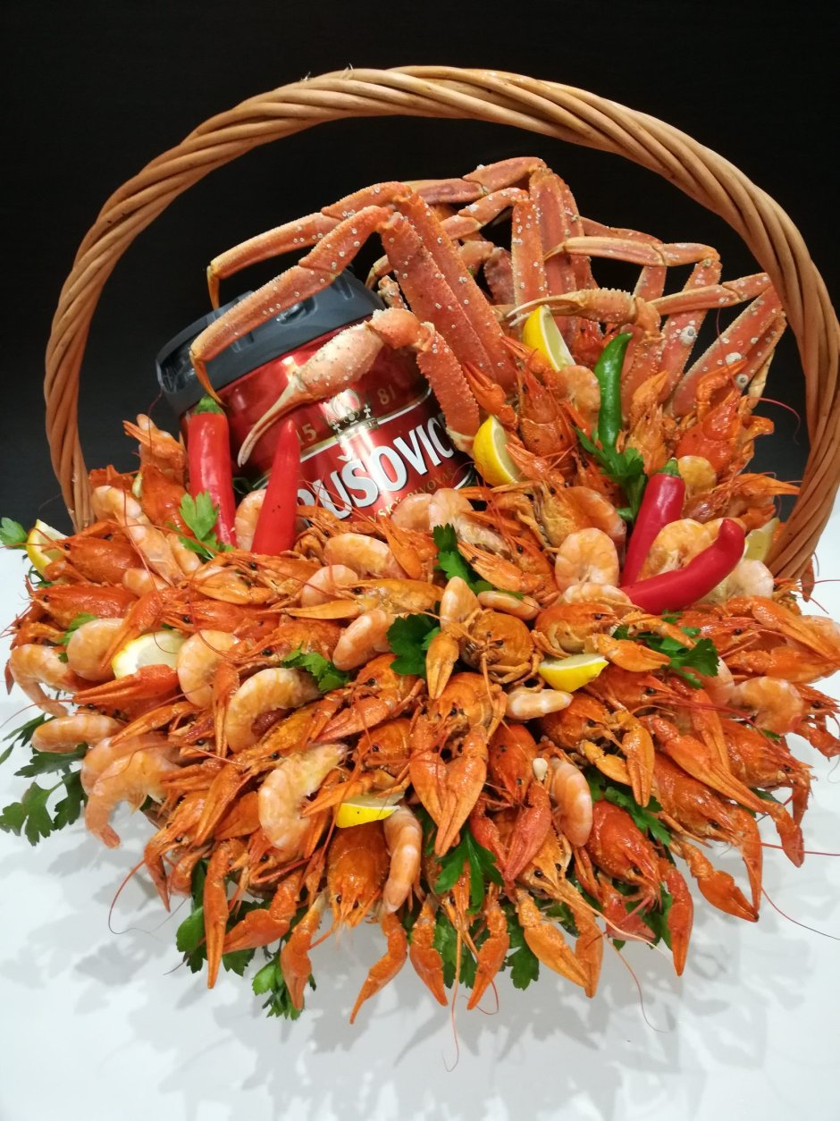 Букет из морепродуктов