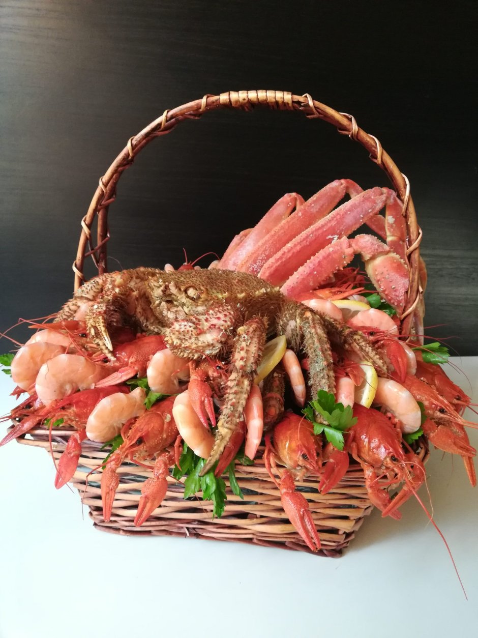 Букет из морепродуктов