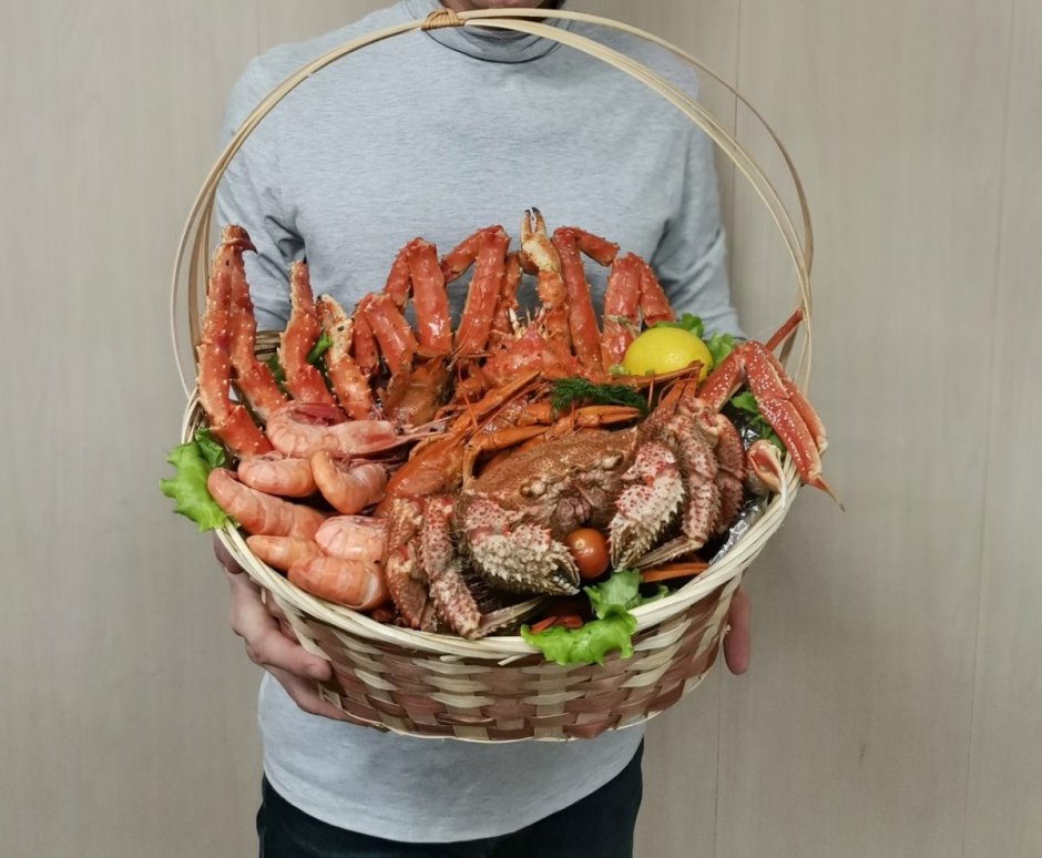 Корзины из морепродуктов