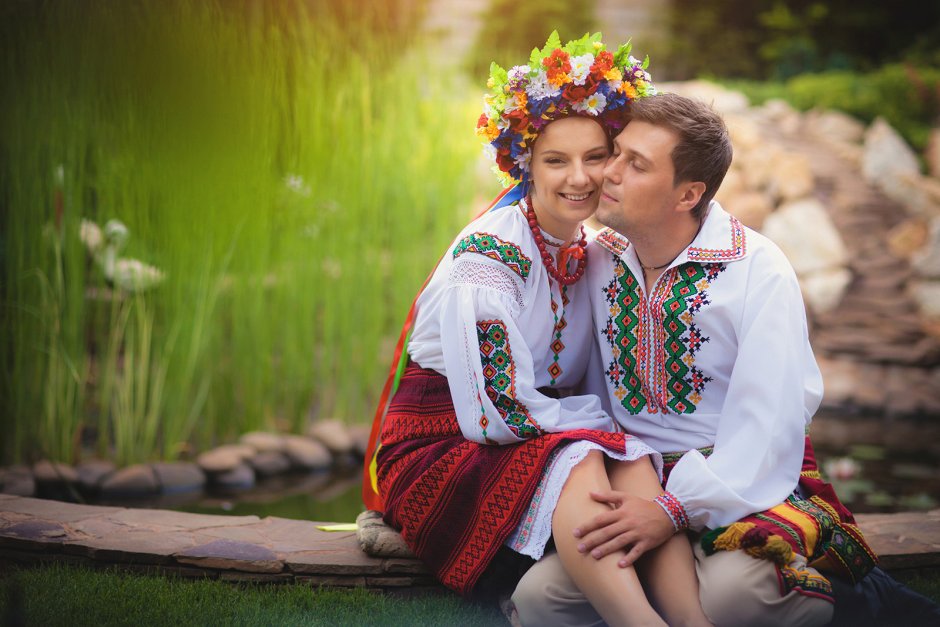Фотосессия в украинском стиле