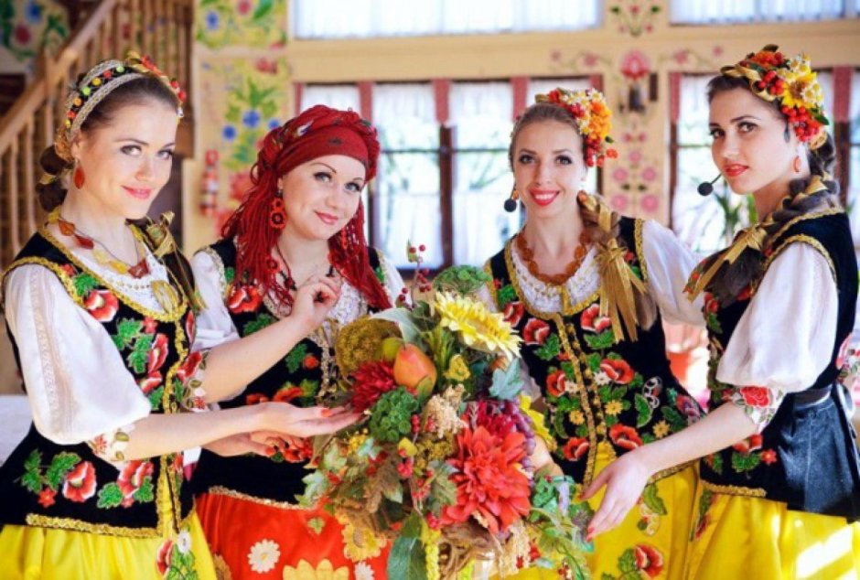 Народный костюм Украинки