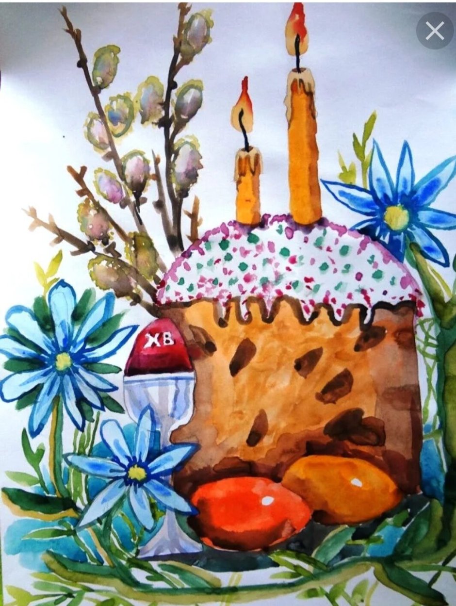 Пасхальные рисунки