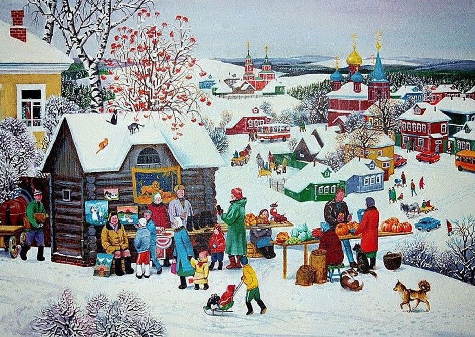 Васнецов Масленица
