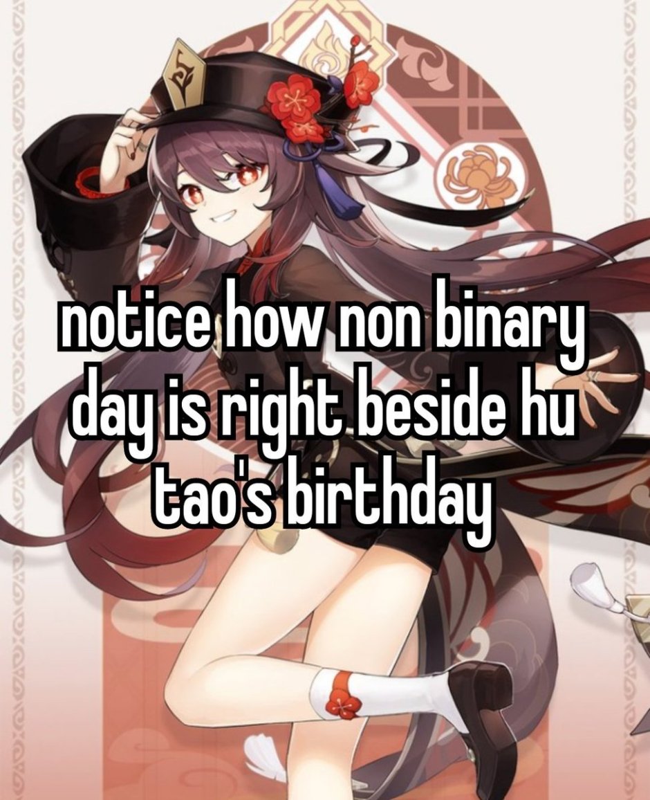 Hu tao Happy Birthday