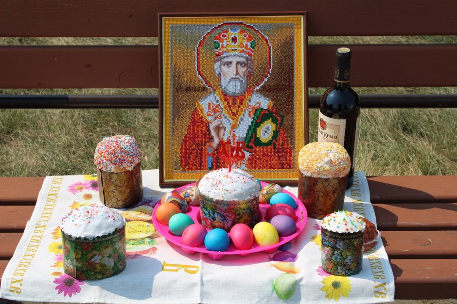 Храм кулич и Пасха