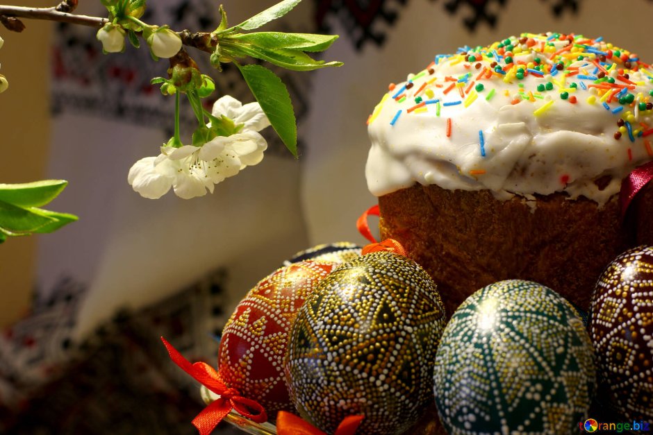 Корзинка для кулича и яиц