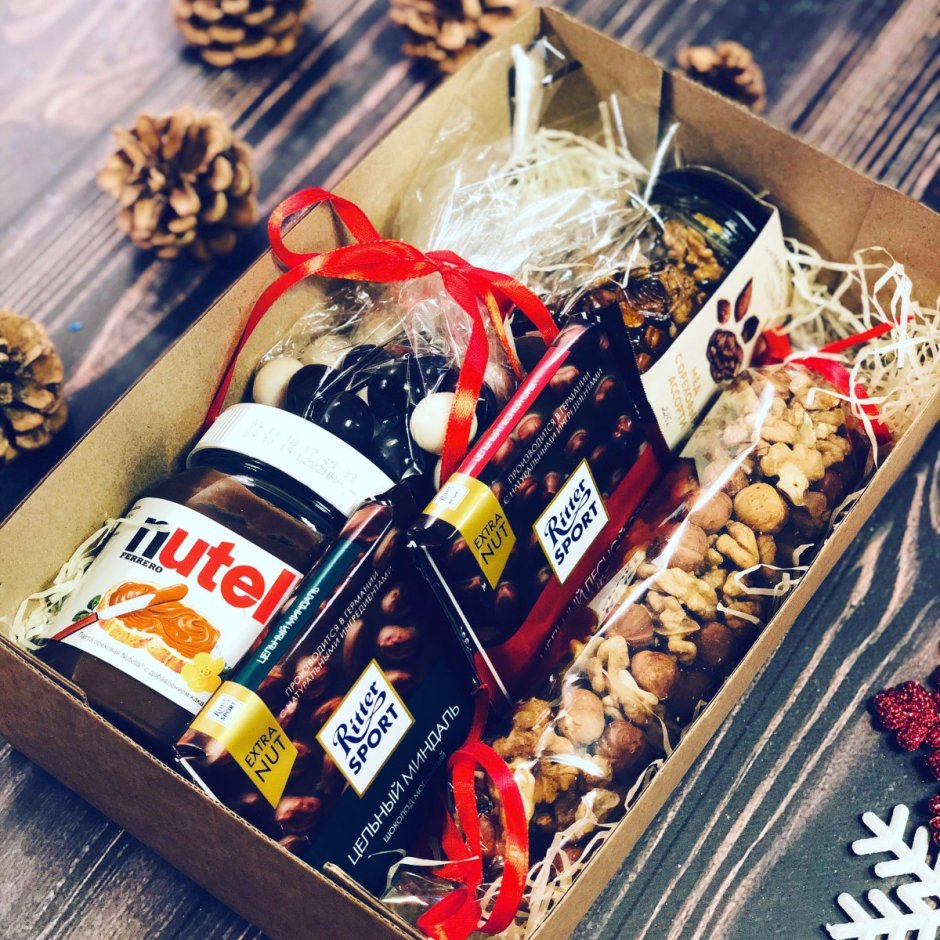 Подарочная коробка с вкусняшками мужчине