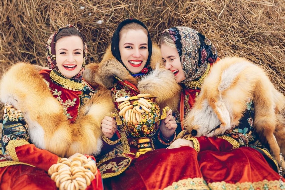 Масленица девушка