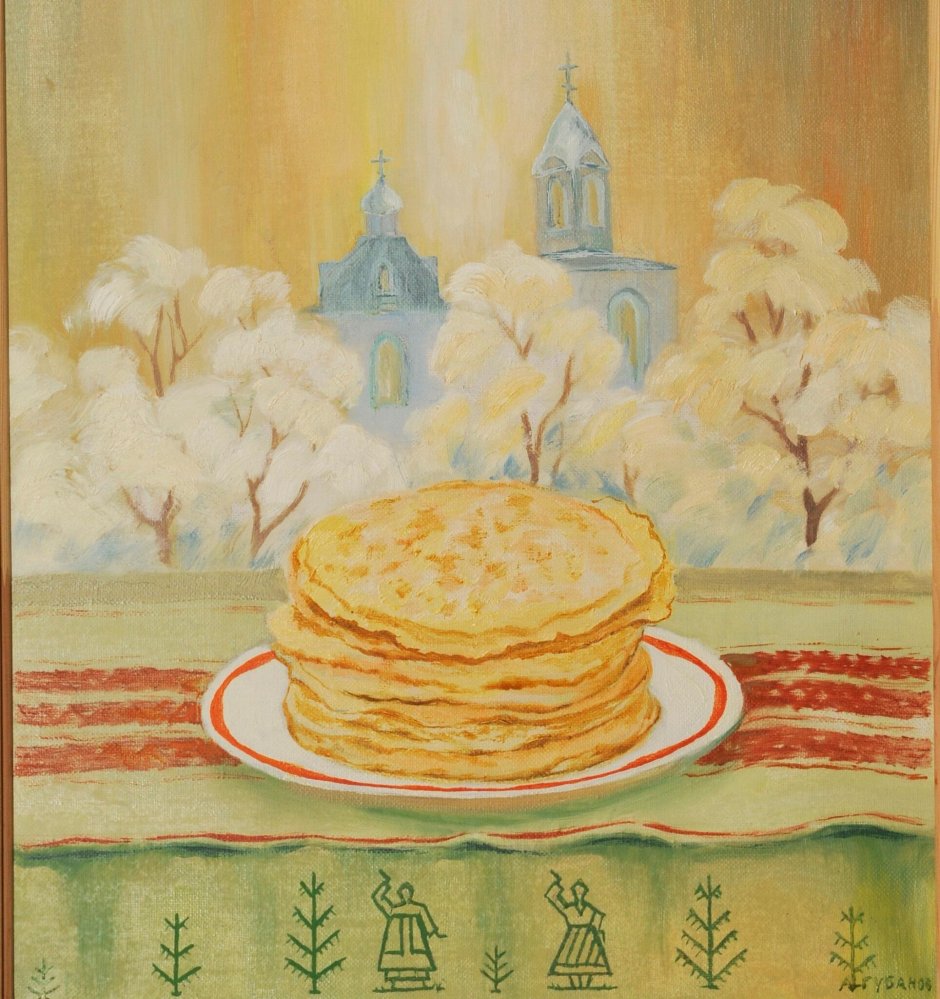 Масленица рисунок
