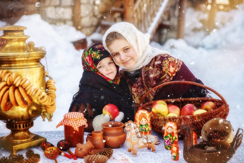 Фон для презентации Масленица