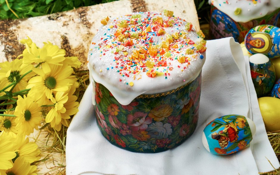Глазурь для кулича