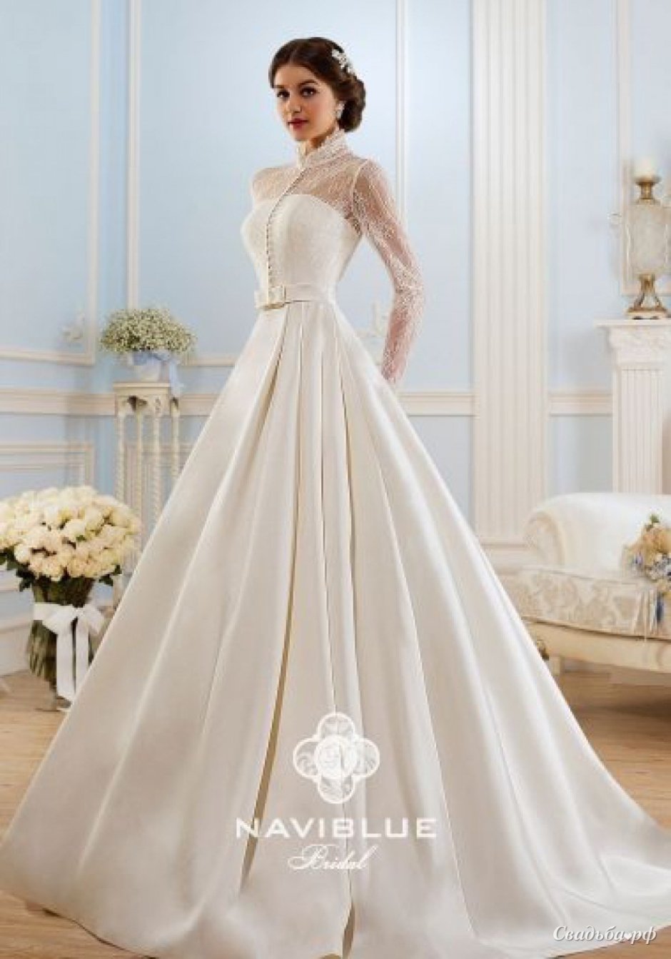 Платье Naviblue Bridal коллекция 2014 свадебное