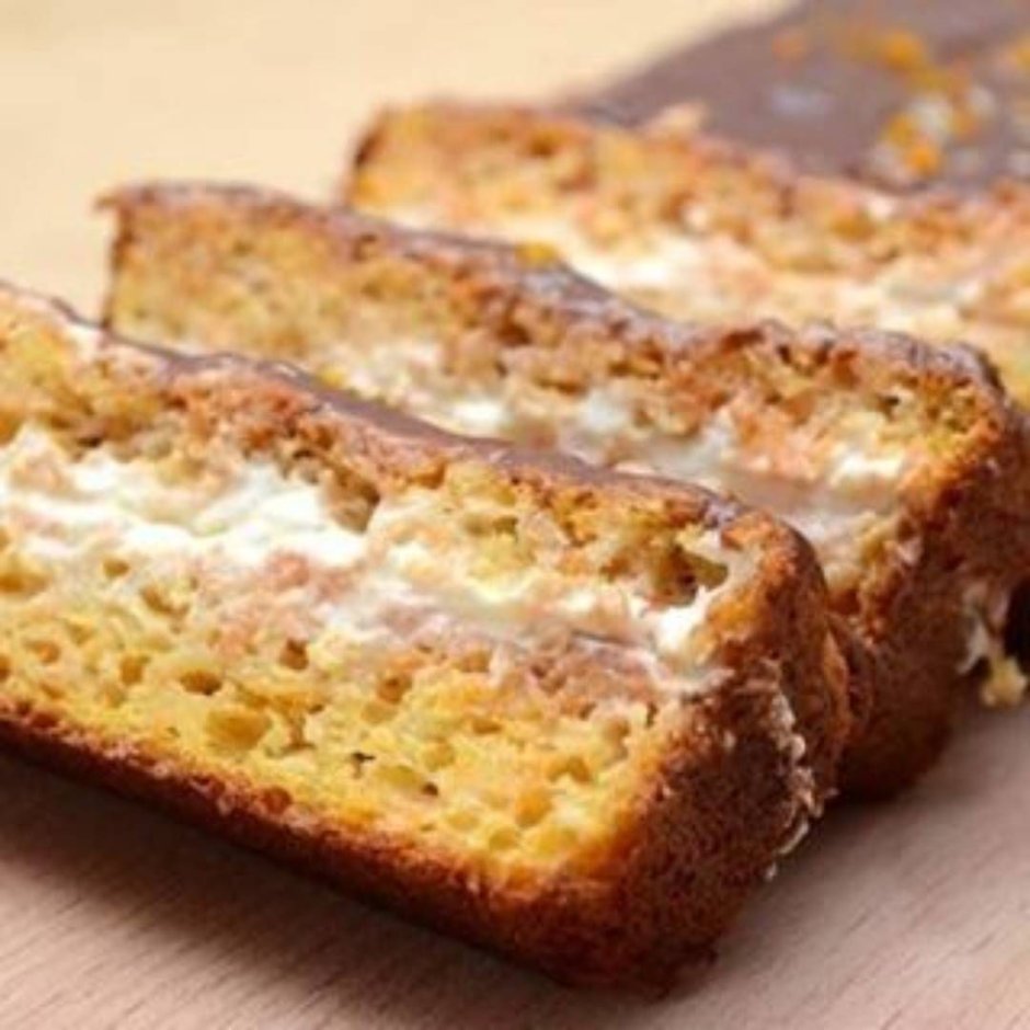 Пирог с бананом и корицей
