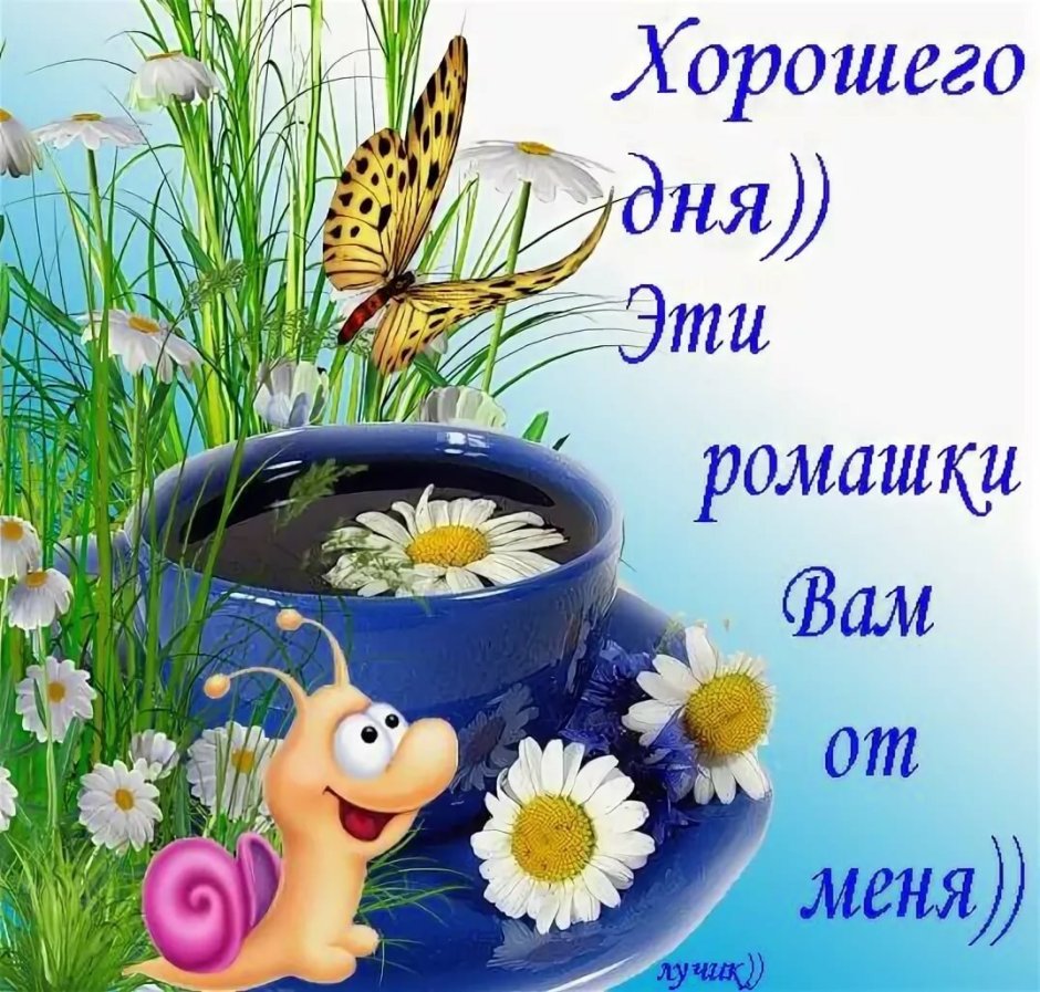 Поздравление с хорошим днем